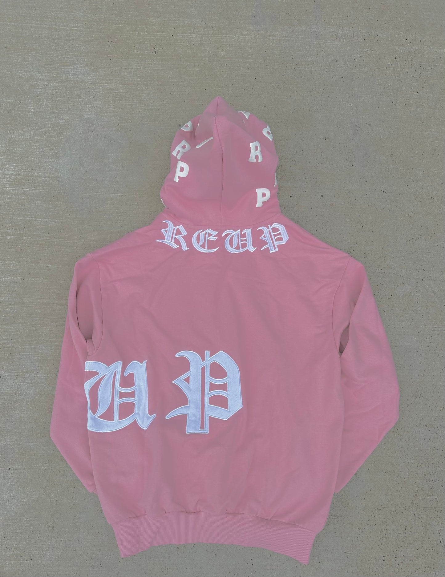 reup pink hoodie